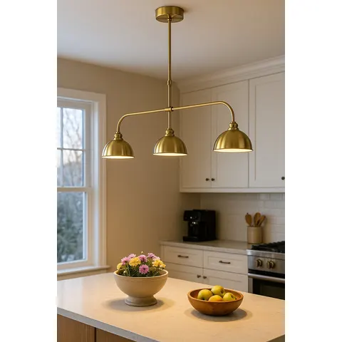 Eagle Bar Pendant Light Antique Brass – image 3
