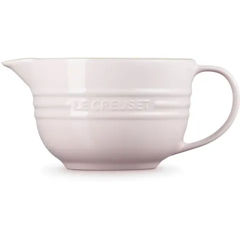 Le Creuset Shell Pink Stoneware Mixing Jug – image 3