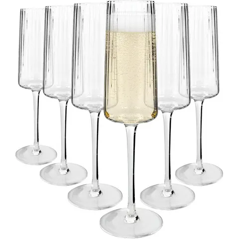 Argon Tableware 260 ml Flute Clear Set of 24 – image 3