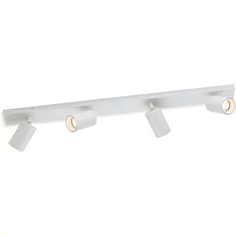 Max 4 Light Spotlight Flush Bar White – image 2