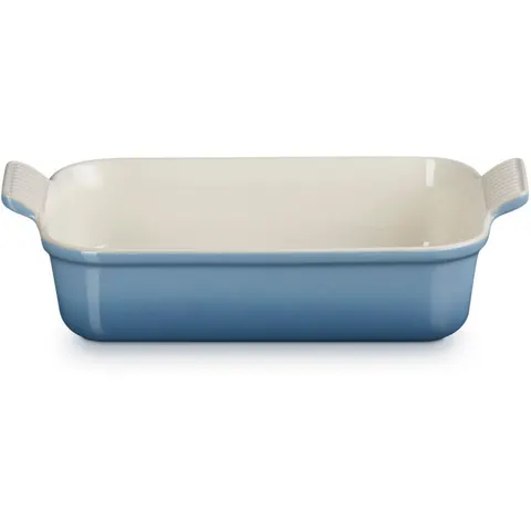 Le Creuset Stoneware Heritage Rectangular Dish Chambray 19cm/1.1L – image 3