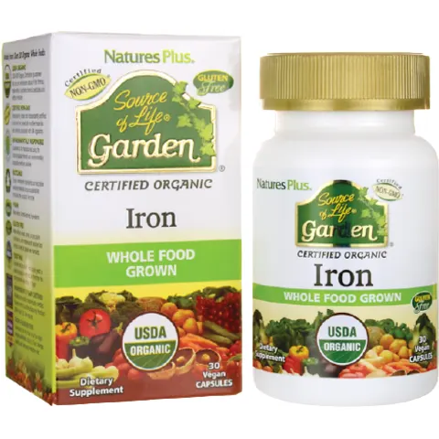 NaturesPlus Garden Hierro 30 Cápsulas – imagen 3