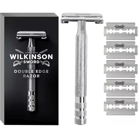 Wilkinson Double Edge Razor Machine + 6 Replacement Blades – image 2