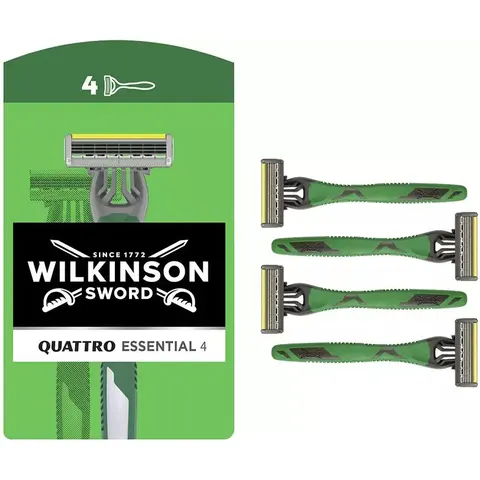Wilkinson Quattro Essential 4 Disposable Razors 4 units – image 2