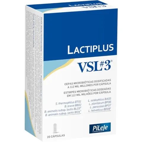 Pileje Lactiplus Vsl 3 20 Capsules – image 2