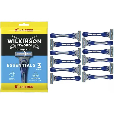 Wilkinson Essentials 3 Disposable Razors 12 units – image 2