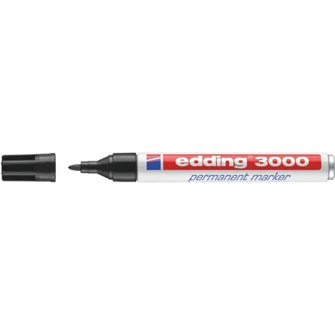 edding 3000 Permanentmarker blau – Bild 3