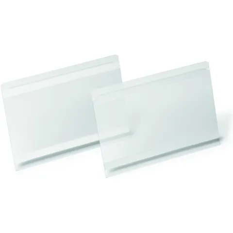 DURABLE Etikettentaschen DIN A5 quer transparent – Bild 3
