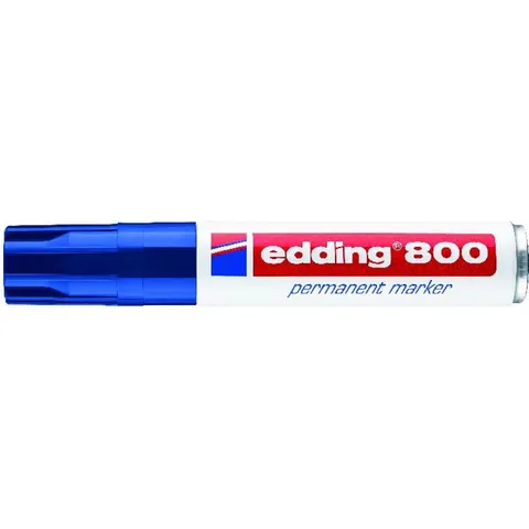 edding 800 Permanentmarker blau – Bild 4