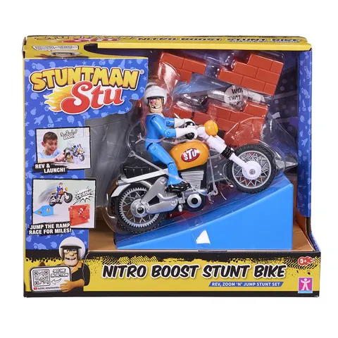 Stuntman Stu Nitro Boost Bike Playset – image 2