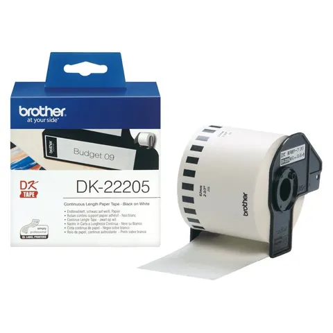 Brother Continuous Paper Tape – Black – image 2