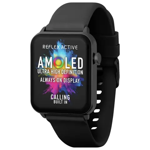 Reflex Active Series 30 Smart Calling Amoled Watch – Black One size – image 2