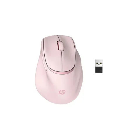 HP 720M Tilt Ergonomic Wireless Mouse - Pink – image 2