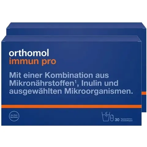 Orthomol Immun Pro Granules / Capsules (30 pcs) (double pack) – Bild 2