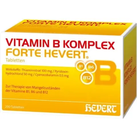 Vitamin B complex forte Hevert tablets (200 pcs.) – Bild 2