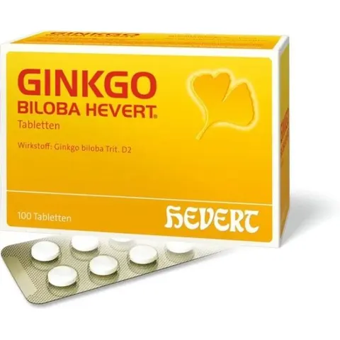 HEVERT Ginkgo biloba tablets (100 pcs.) – Bild 2