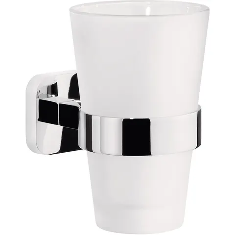 tesa ELEGAANT Zahnputzbecher mit Wandhalterung – Bild 2