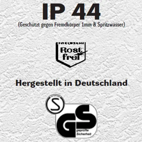 CMD Wandleuchte Edelstahl E27 42 – Bild 2