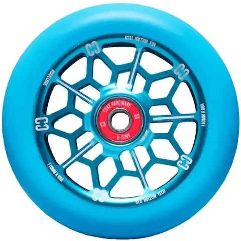 Stunt Scooter Rolle CORE Hex Hollow (110mm - Mint) – Bild 2