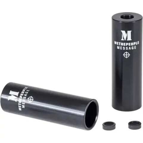 Wethepeople Message BMX Pegs (Schwarz) – Bild 2