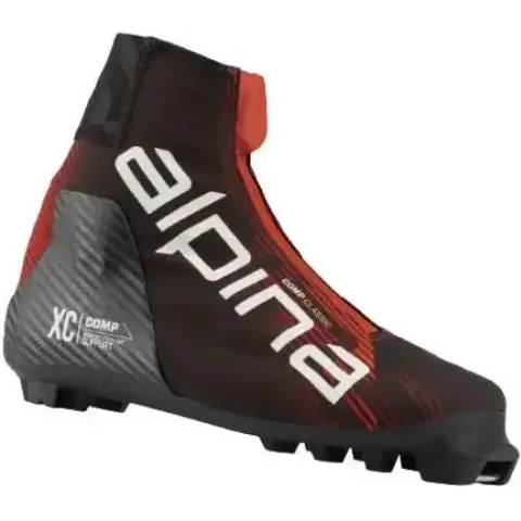 Langlaufschuhe Klassisch Alpina Comp (Rot - 45) – Bild 2