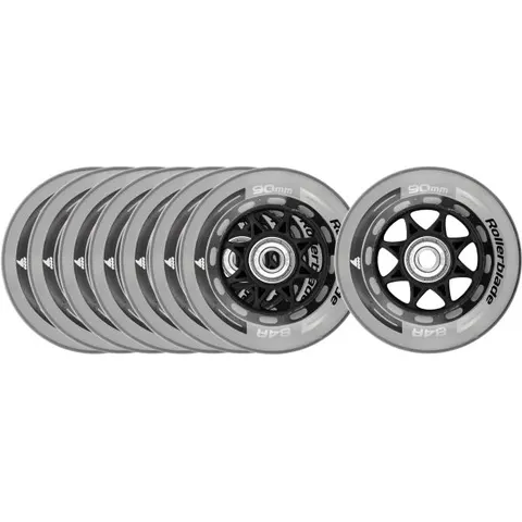 Inliner Rollen Rollerblade XT 8 Stk. (90mm - 84A) – Bild 3