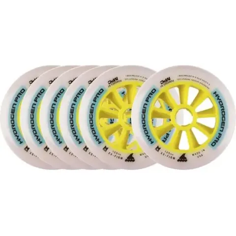 Rollerblade Hydrogen Pro Rollen Pack (125mm - XX-Firm) – Bild 2