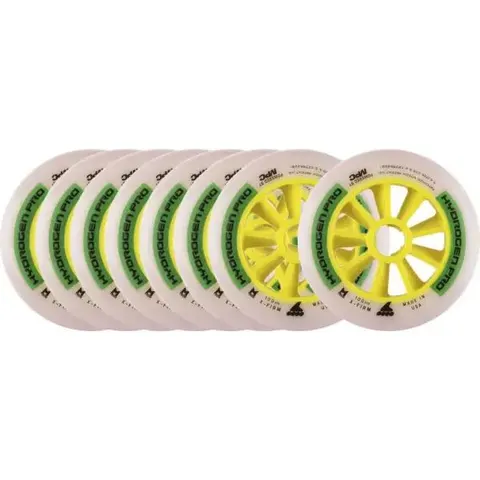 Rollerblade Hydrogen Pro Rollen Pack (100mm - X-Firm) – Bild 2