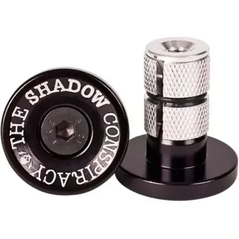 Bar Ends Shadow Deadbolt Alloy (Schwarz) – Bild 2