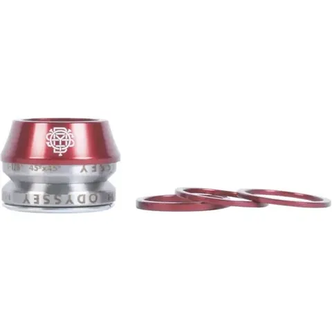 Steuersatz Odyssey Conical Integrated (Anodize Red) – Bild 2