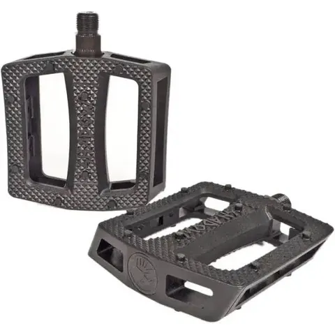 BMX Pedale Shadow Ravager Plastic (Schwarz) – Bild 2