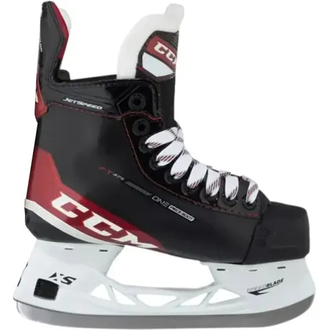 Eishockeyschuhe CCM Jetspeed FT475 Junior (Schwarz - 6D) – Bild 2