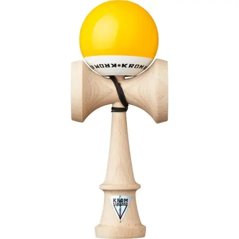 Kendama KROM POP LOL (Gelb) – Bild 2