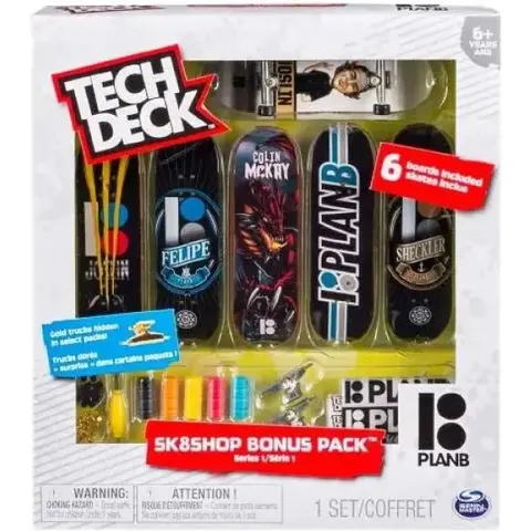Tech Deck Bonus Sk8 Shop Asst. Fingerboard Pack – Bild 2
