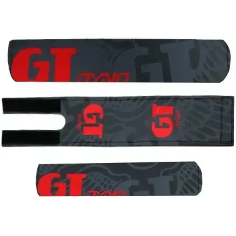 GT BMX Protektoren-Set (Schwarz/Rot) – Bild 2