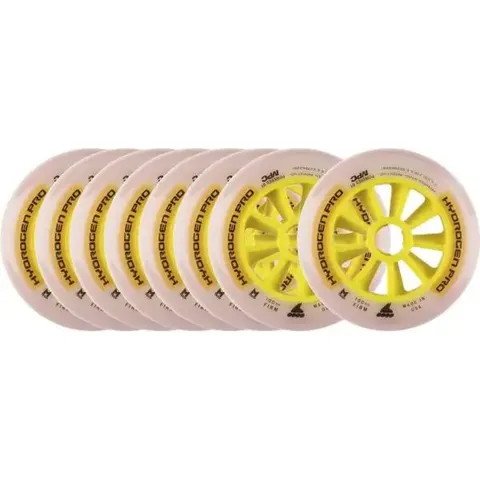 Rollerblade Hydrogen Pro Rollen Pack (100mm - Firm) – Bild 2