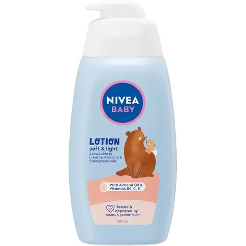 Nivea - Sanft & Leicht Lotion, 500 ml – Bild 2
