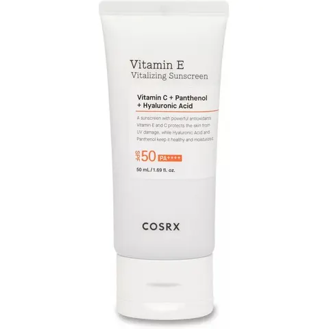 COSRX - Vitamin E Vitalizing Sunscreen, 50 ml, Multicolor – Bild 2