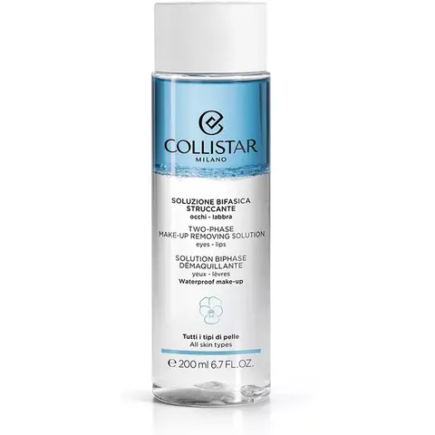Collistar Cleansing Two-phase Make-up Removing Solution Eyes-Lips Zweiphasen-Make-up-Entferner für wasserfestes Augen- und Lippen-Make-up 200 ml – Bild 3