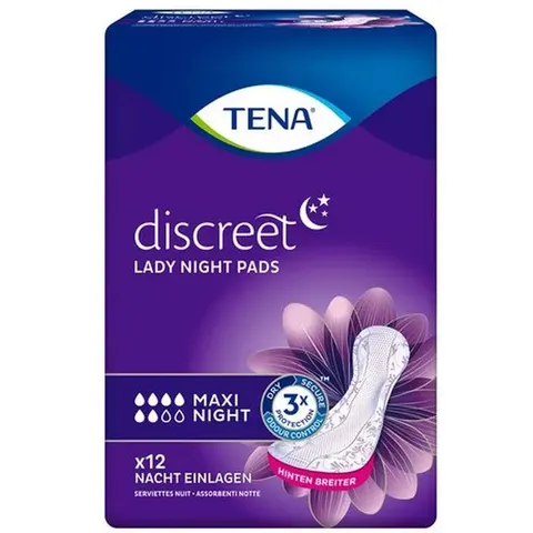 Tena Lady Discreet Einlagen maxi night – Bild 2