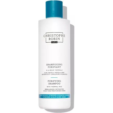 250ml Christophe Robin Purifying Shampoo with Thermal Mud – Bild 3
