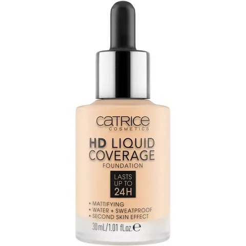 Catrice HD Liquid Coverage Foundation 002 Porcelain Beige – Medium 30 – Bild 2