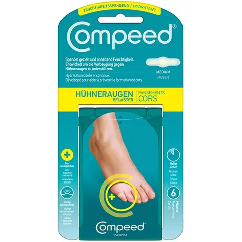Compeed feuchtigkeitsspendende Hühneraugenpflaster – Bild 2