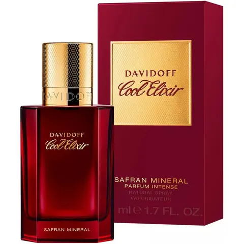50ml DAVIDOFF Cool Elixir Safran Mineral Parfum Intense – Bild 3