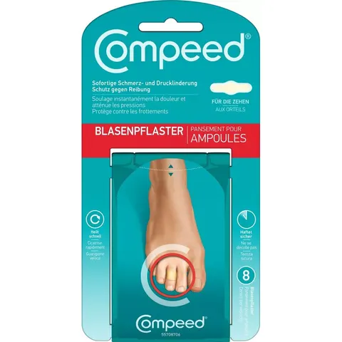 Compeed Blasenpflaster an den Zehen – Bild 2