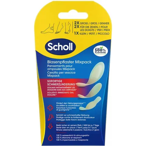 Scholl - Blasenpflaster Mixpack, 5 Stücke – Bild 2