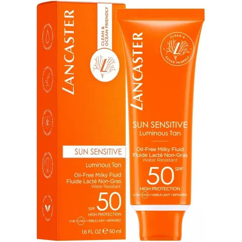 50ml Lancaster Sun Sensitive Milky Fluid SPF 50 – Bild 3