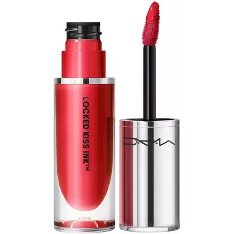 MAC Cosmetics Locked Kiss Ink Lipcolour Ruby True – Röd 4 – Bild 2