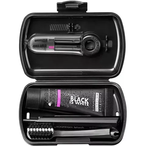 CURAPROX - «Black is white»-Travel-Set, Set – Bild 2