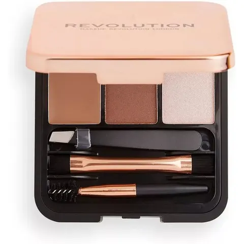 Revolution - Focus & Fix Brow Kit, 5.8G, Beige – Bild 2